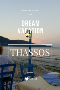 dream vacation to Thassos Greece